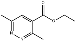 3,6-二甲基哒嗪-4-甲酸甲酯 结构式