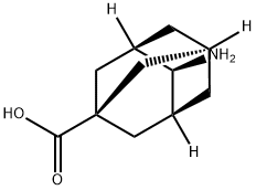 反式-4-氨基-1-金刚烷甲酸 结构式