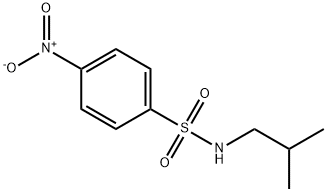 N-异丁基-2-硝基苯磺酰胺 结构式