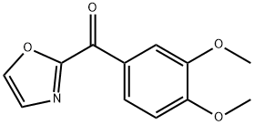 2-(3,4-DiMethoxybenzoyl)oxazole 结构式