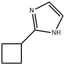 2-环丁基-1H-咪唑 结构式