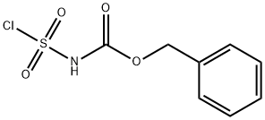 N-(BENZYLOXYCARBONYL)SULFAMOYL CHLORIDE 结构式