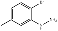 (2-broMo-5-Methylphenyl)hydrazine hydrochloride 结构式