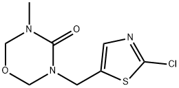 3-((2-chlorothiazol-5-yl)Methyl)-5-Methyl-1,3,5-oxadiazinan-4-one 结构式