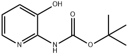 2-(BOC-氨基)-3-羟基吡啶 结构式