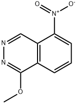 1-甲氧基-5-硝基酞嗪 结构式