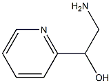 2-氨基-1-(2-吡啶基)乙醇 结构式