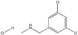 3,5-二氯-N-甲基苄胺盐酸盐 结构式