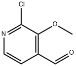 2-氯-3-甲氧基吡啶-4-甲醛 结构式