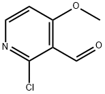 4-甲氧基-2-氯-吡啶-3-甲醛 结构式