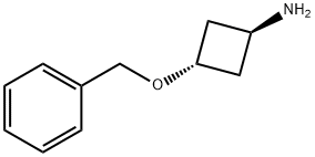 反式-3-苄氧基环丁胺 结构式