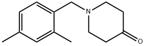 1-(2,4-二甲苄基)哌啶-4-酮 结构式