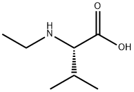 N-乙基-L-缬氨酸 结构式