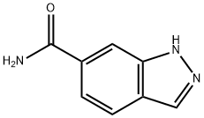 1氢-吲唑-6-甲酰胺 结构式