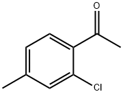 1-(2-氯-4-甲基苯基)乙烷-1-酮 结构式