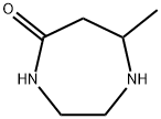 六氢-7 - 甲基-5H-1,4 - 二氮杂-5 - 酮 结构式