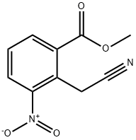 Methyl 2-(cyanoMethyl)-3-nitrobenzoate 结构式