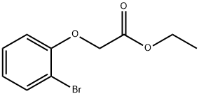 乙基 2-(2-溴苯氧基)醋酸盐 结构式