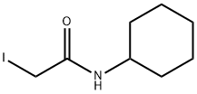 N-环己基-2-碘乙酰胺 结构式