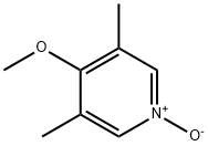 3,5-二甲基-4-甲氧基吡啶氮氧化物 结构式