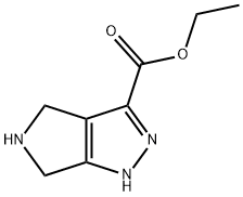 1,4,5,6-四氢吡咯并[3,4-C]吡唑-3-羧酸乙酯 结构式