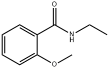 N-乙基-2-甲氧基苯甲酰胺 结构式