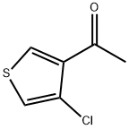 1-(4-氯噻吩-3-基)乙酮 结构式