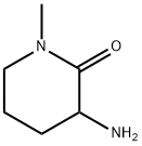 3-氨基-1-甲基哌啶-2-酮 结构式