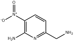 6-(氨基甲基)-3-硝基吡啶-2-胺 结构式