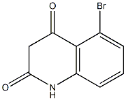 5-BROMOQUINOLINE-2,4(1H,3H)-DIONE 结构式