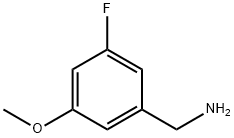 3-氟-5-甲氧基苄胺 结构式