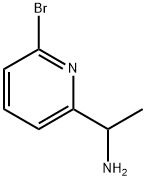 1-(6-溴-2-吡啶基)乙胺 结构式