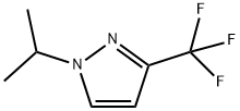 1-异丙基-3-(三氟甲基)-1H-吡唑 结构式