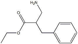 3-氨基-2-苄基丙酸乙酯 结构式