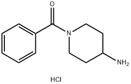 1-苯甲酰基-4-氨基哌啶 结构式