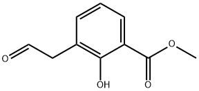 3-甲醛基-2-甲氧基苯甲酸甲酯 结构式