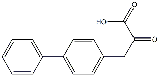 3-(4-联苯基)-2-氧代丙酸 结构式