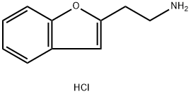 2-BenzofuranethanaMine Hydrochloride 结构式