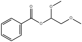 1,2-二甲氧基乙基 苯甲酸酯 结构式