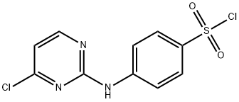 4-(4-chloro-pyriMidin-2-ylaMino)-benzenesulfonyl chloride 结构式