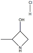 2-甲基氮杂环丁烷-3-醇盐酸盐 结构式