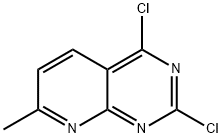 2,4-二氯-7-甲基吡啶并[2,3-D]嘧啶 结构式