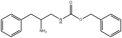 N-CBZ-2-氨基-3-苯基丙胺 结构式