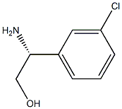 D-3-氯苯甘氨醇 结构式