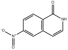 6-硝基异喹啉-1(2H)-酮 结构式