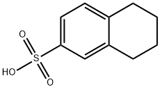 5,6,7,8-四氢化萘-2-磺酸 结构式