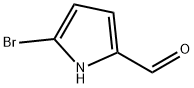 5-溴吡咯-2-甲醛 结构式