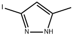 3-碘-5-甲基-1H-吡唑 结构式