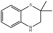 2,2-二甲基-3,4-二氢-2H-1,4-苯并噻唑 结构式