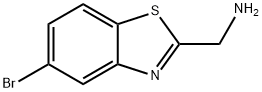 (5-BroMobenzo[d]thiazol-2-yl)MethanaMine 结构式